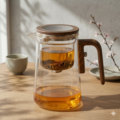 Signature Brew Crystal Pot – Perfect Tea, Every Time