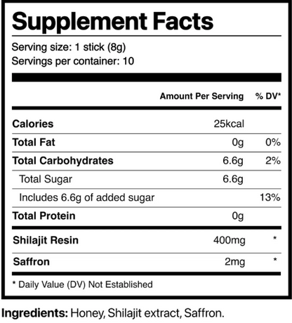 Himalayan Shilajit Energy Honey